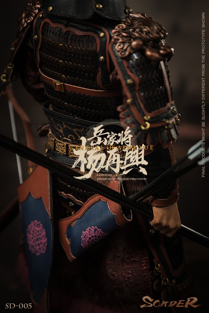 Historical - NEW PRODUCT: Sonder: 1/6 Song Dynasty Series-Yue Jiaxing Yang Zaixing Action Figure (SD005#) 15070113