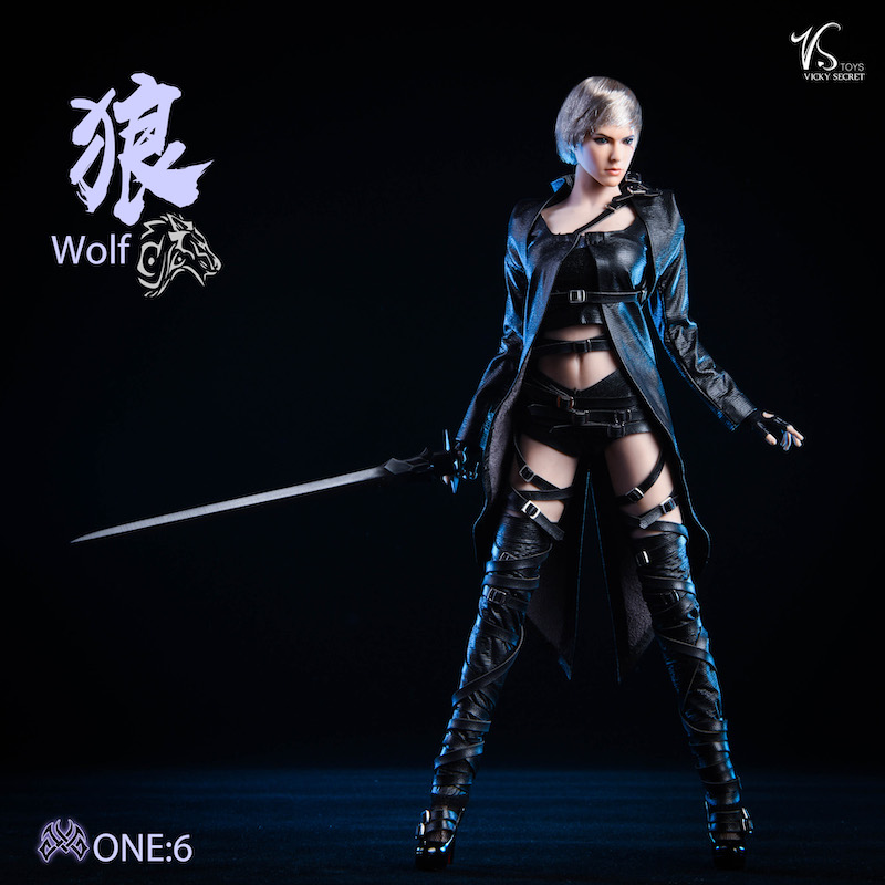 clothing - NEW PRODUCT: VSTOYS: 1/6 white wolf assassin - killer leather suit (including head carving) 15070412