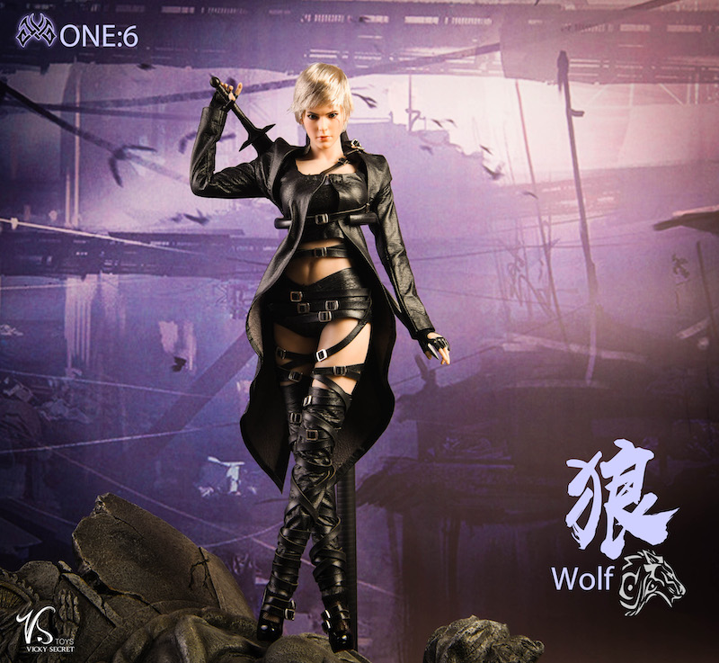 clothing - NEW PRODUCT: VSTOYS: 1/6 white wolf assassin - killer leather suit (including head carving) 15070912