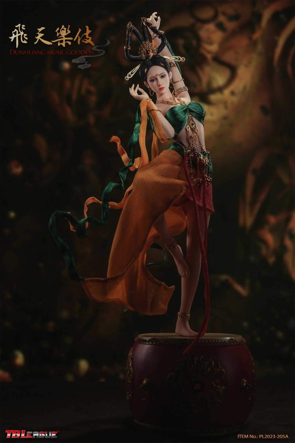 female - NEW PRODUCT: TBLeague: PL2023-205 1/6 Scale Dunhuang Music Goddess (2 versions) 15115110