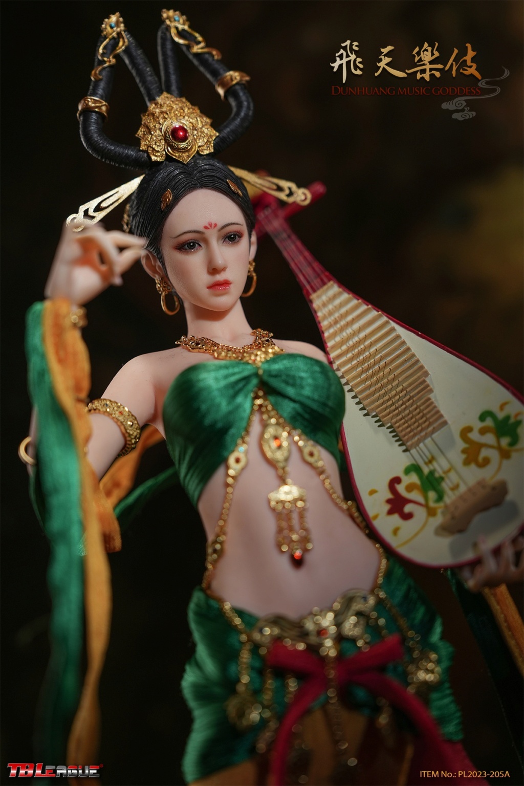 MusicGoddess - NEW PRODUCT: TBLeague: PL2023-205 1/6 Scale Dunhuang Music Goddess (2 versions) 15121311