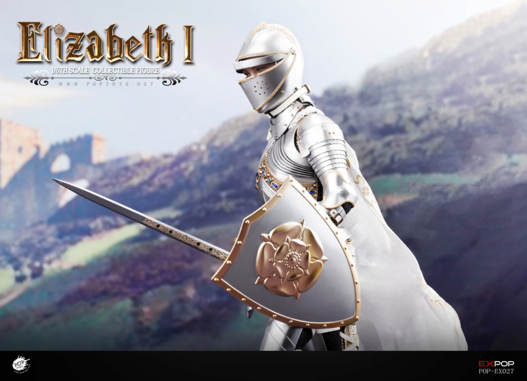NEW PRODUCT: POPTOYS: 1/6 Queen Elizabeth I Single & Deluxe Edition & War Horse (EX027) 15132611