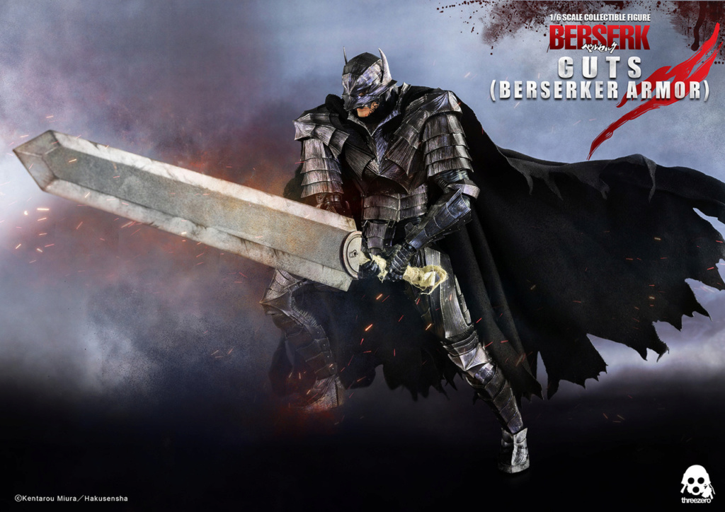 Berserk - NEW PRODUCT: THREEZERO: BERSERK GUTS BERSERKER ARMOR 1/6 SCALE ACTION FIGURE 15164