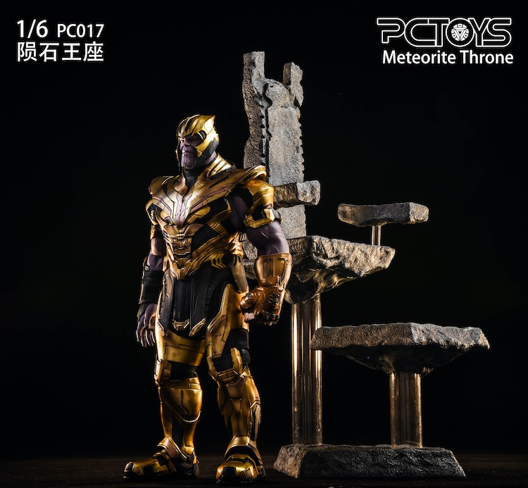 PCToys - NEW PRODUCT: PCTOYS: 1/6 Meteorite throne platform scene lights are suitable for villains and other villains 15215412