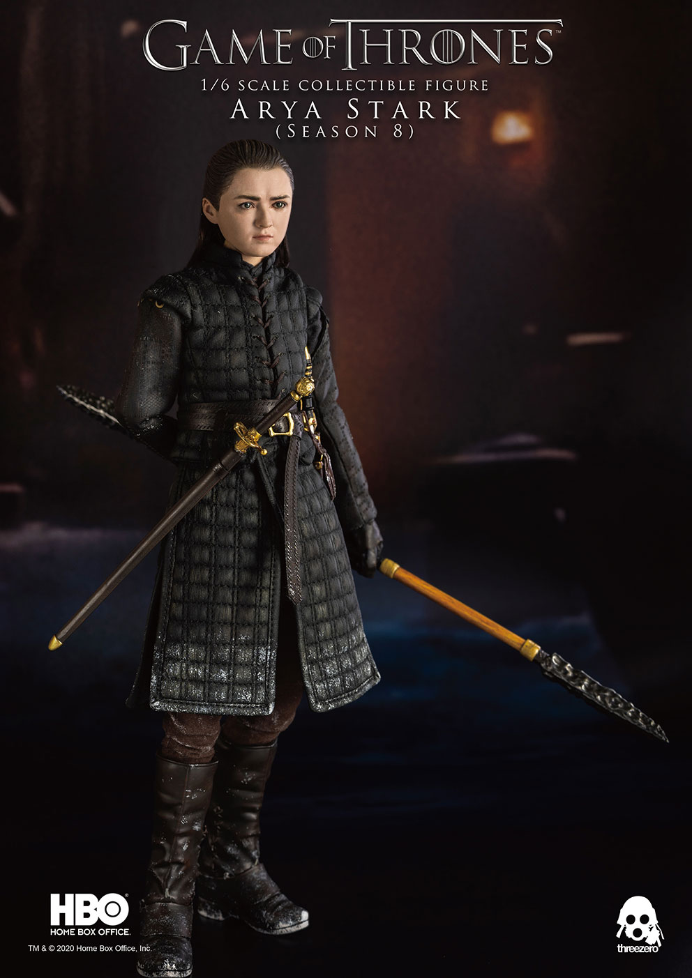 gameofthrones - NEW PRODUCT: ThreeZero: Game of Thrones – 1/6 Arya Stark (Season 8) 15220