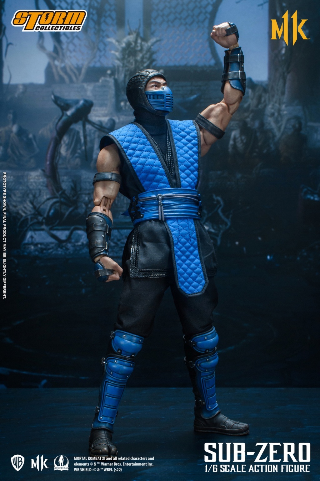 NEW PRODUCT: Storm Toys: 1/6 Mortal Kombat Series - Sub-Zero Action Figure 15221013
