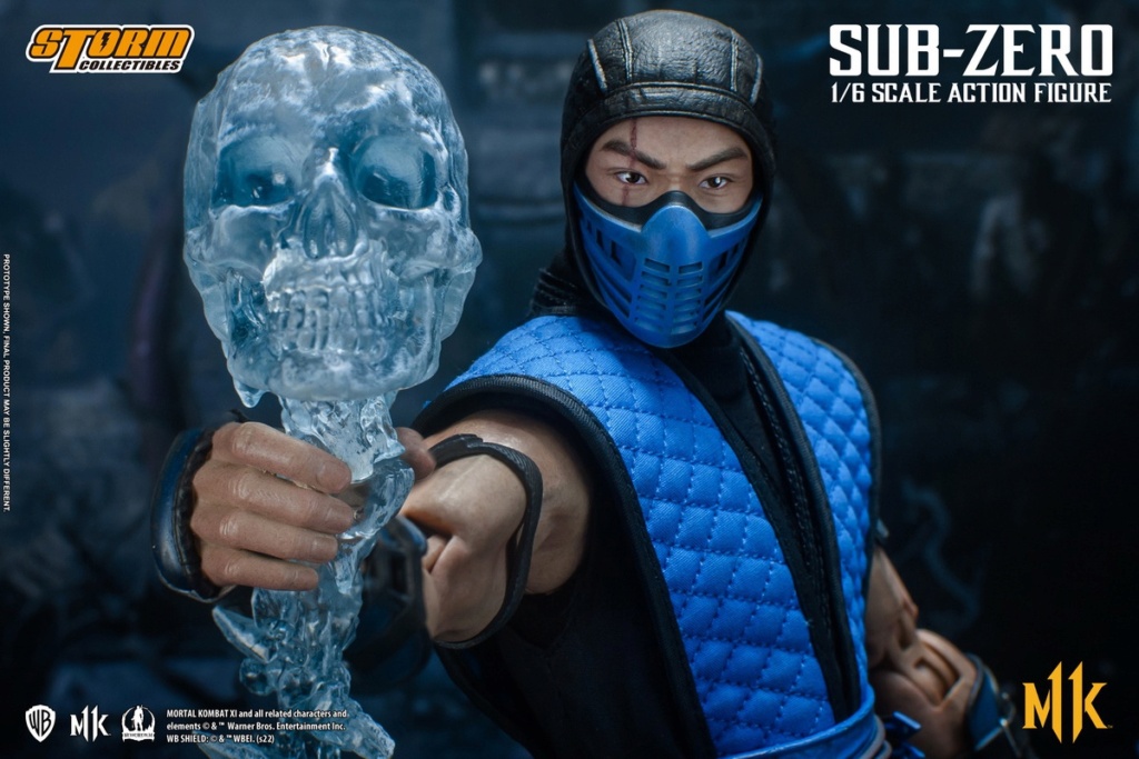 NEW PRODUCT: Storm Toys: 1/6 Mortal Kombat Series - Sub-Zero Action Figure 15221712