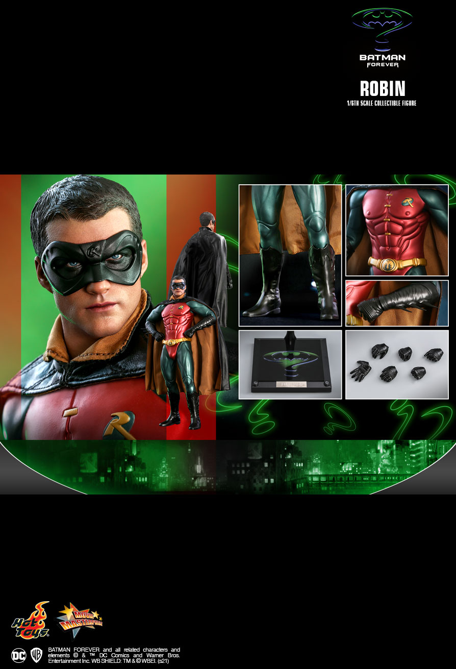 NEW PRODUCT: HOT TOYS: BATMAN FOREVER ROBIN 1/6TH SCALE COLLECTIBLE FIGURE 15239