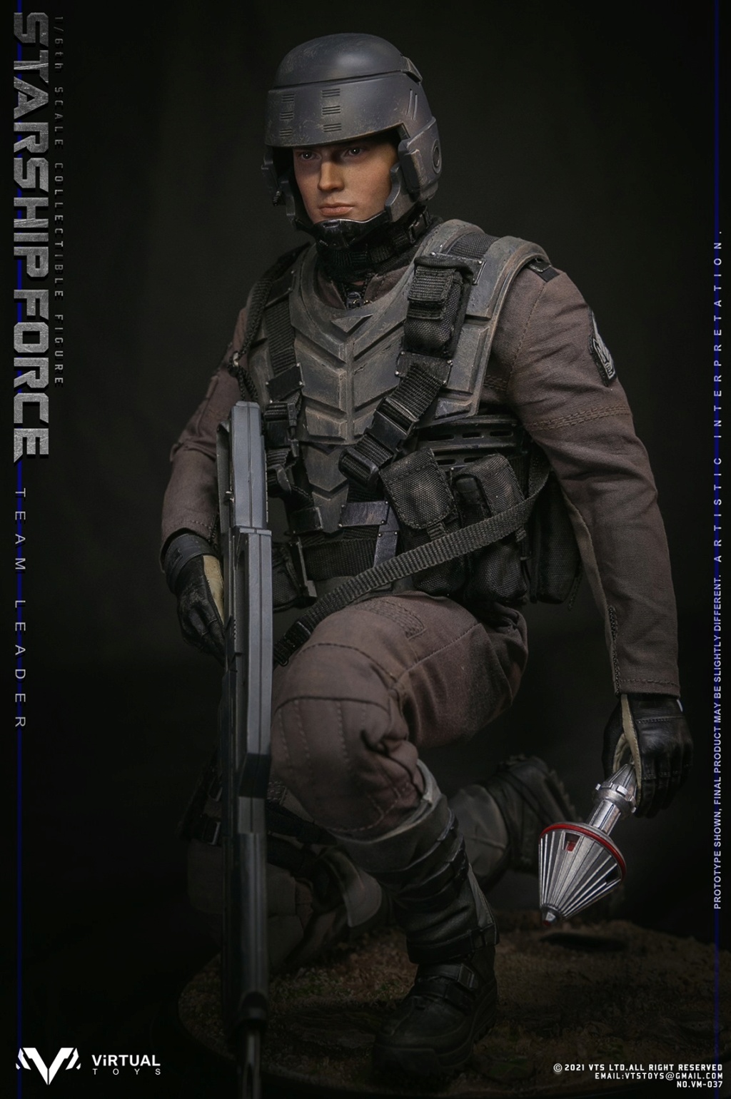sci-fi - NEW PRODUCT: VTS VM037DX 1/6 Scale Starship Force-Team Leader Regular & Deluxe Version 15245510
