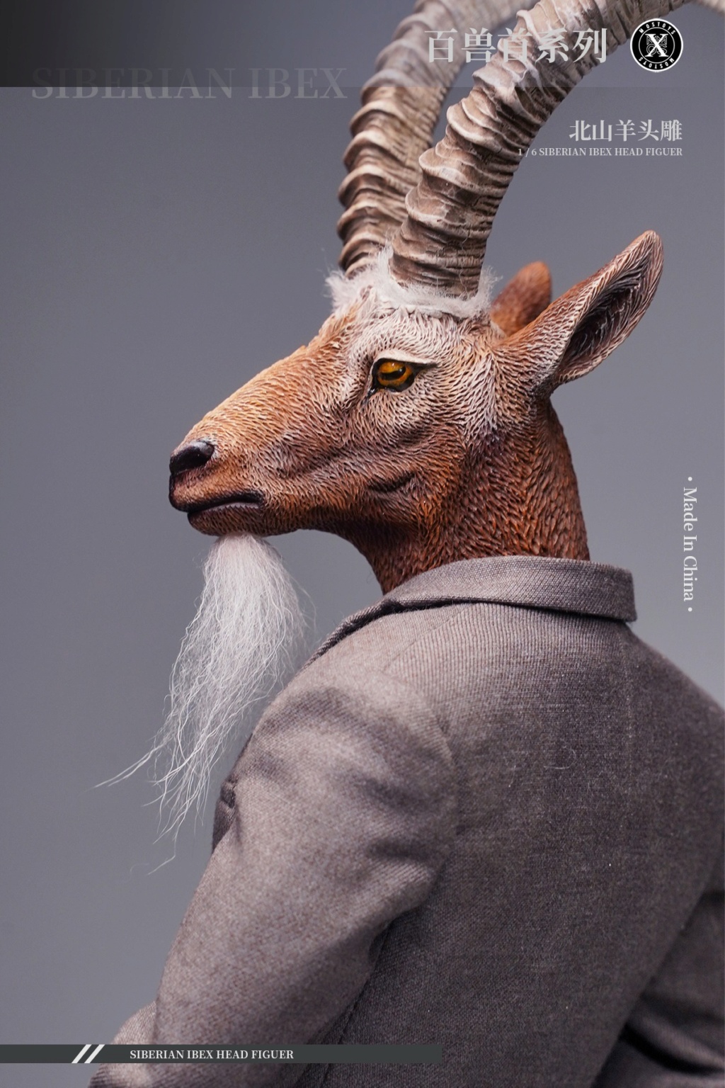 NEW PRODUCT: MOSToys: Siberian Ibex Head Figure 15265510