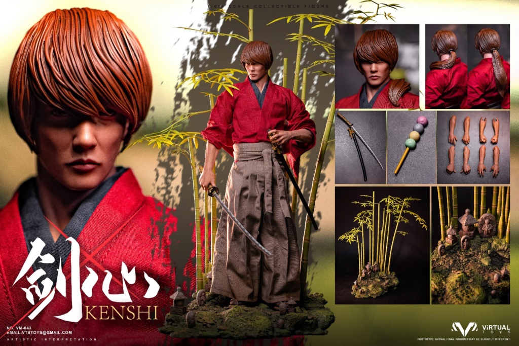 Kenshi - NEW PRODUCT: VTSTOYS: 1/6 KENSHI Kenshi Sword Heart Action Figure - Normal Edition/ Final Battle Edition (VM-043) 15283312