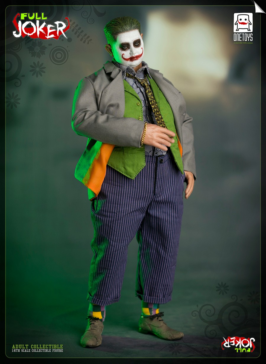 Onetoys - NEW PRODUCT: One Toys: 1/6 Full Joker articulated figure OT008# 15283511