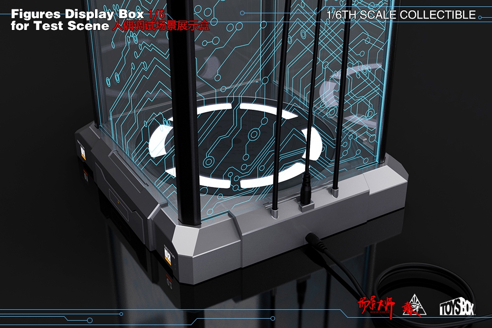 ToyBox - NEW PRODUCT: Toy box: 1/6 doll debugging scene display box 15291211