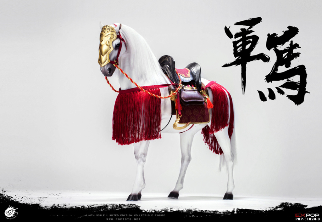 Historical - NEW PRODUCT: POPTOYS: 1/6 Japan's First Beauty Tomoe Gozen & Military Horse 15301710