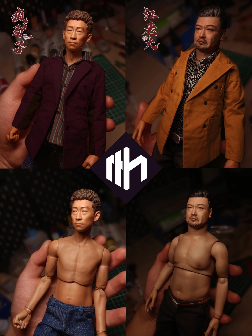 NEW PRODUCT: BBOToys: 1/6 A Qiang 12-inch action figure with suit (new body type) 15305110