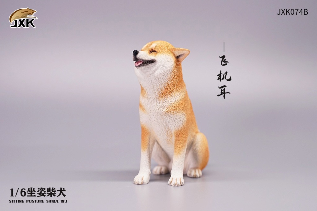 ShibaInu - NEW PRODUCT: JXK Studio: /6 Sitting Shiba Inu dog 15343310