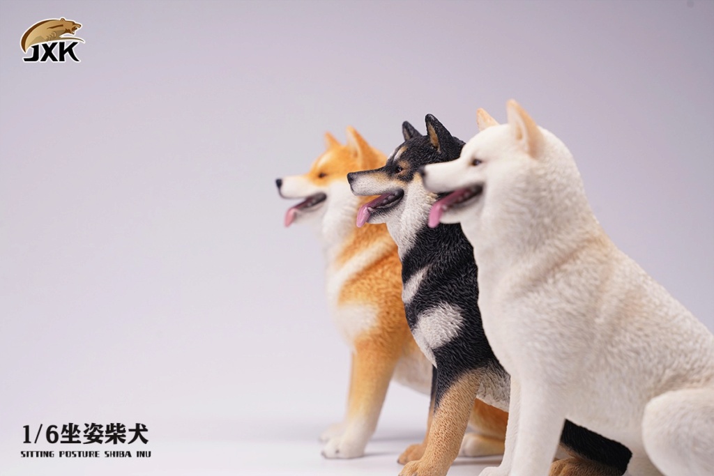 ShibaInu - NEW PRODUCT: JXK Studio: /6 Sitting Shiba Inu dog 15351711