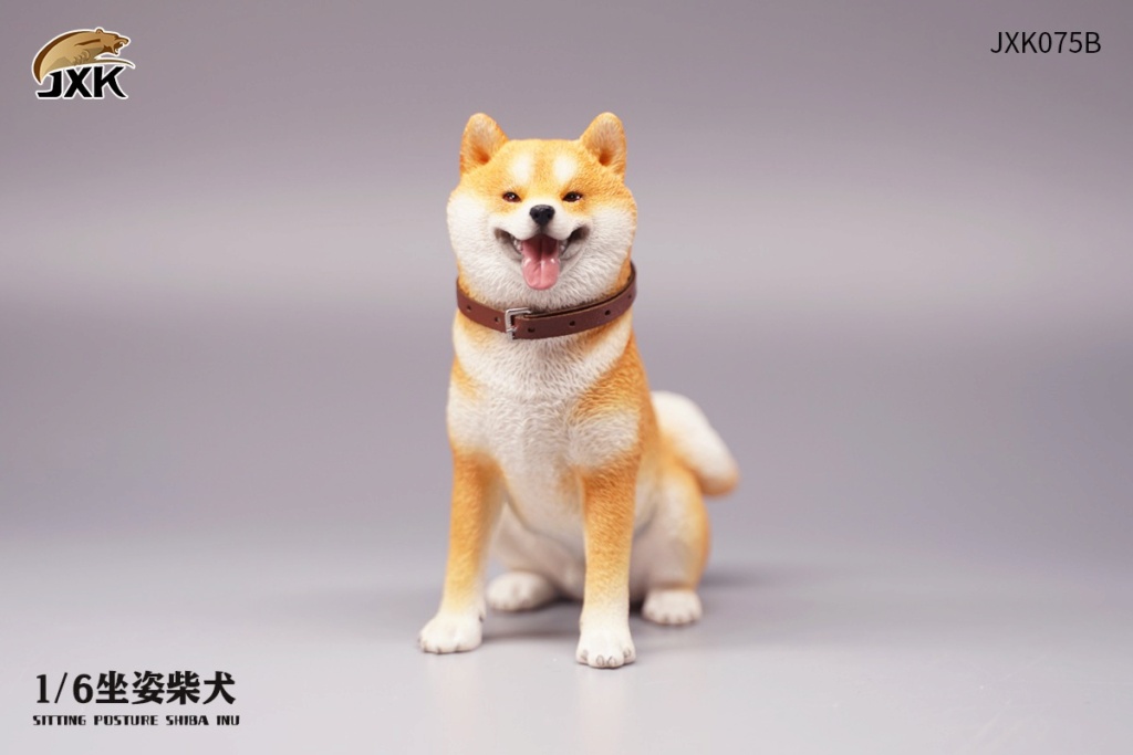 ShibaInu - NEW PRODUCT: JXK Studio: /6 Sitting Shiba Inu dog 15352210