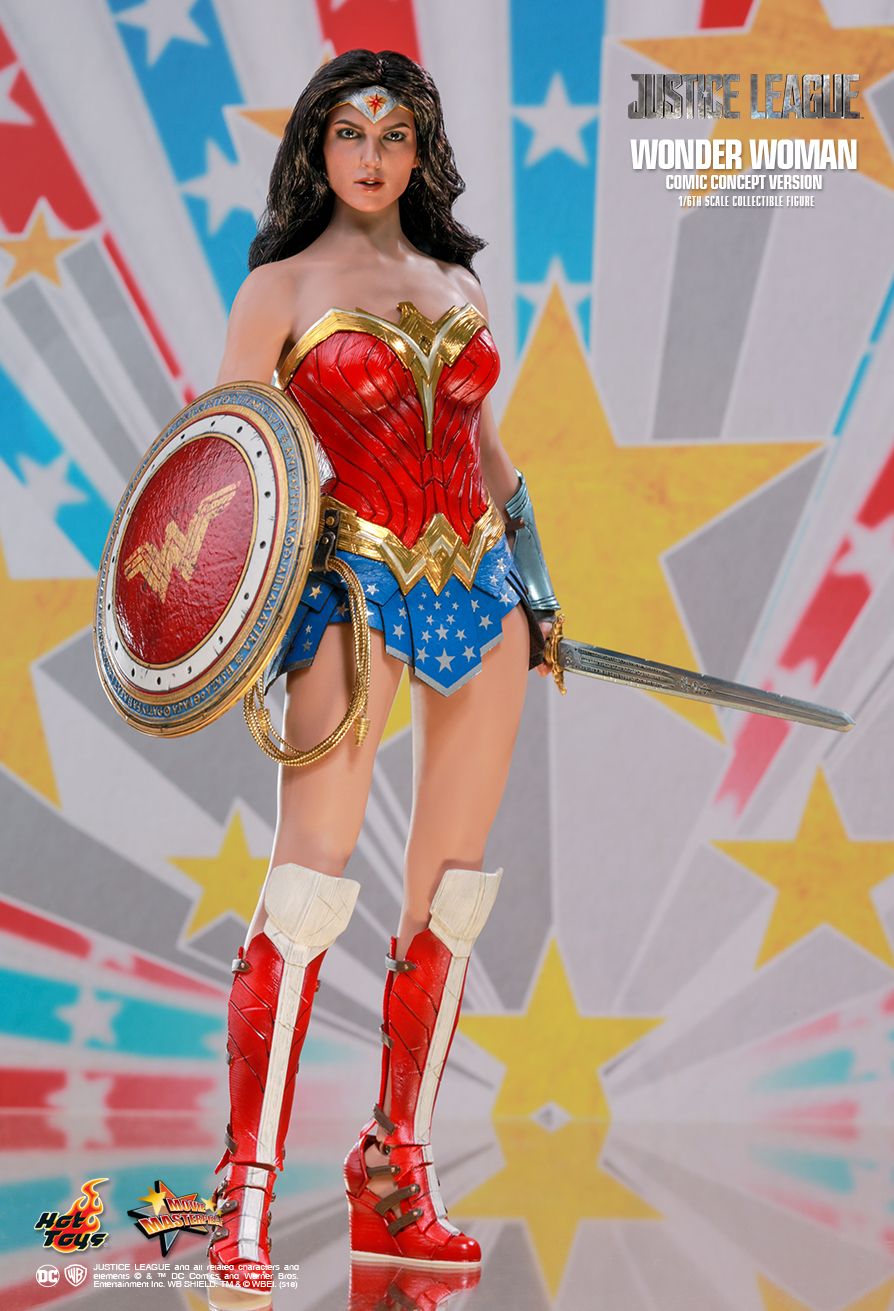 comic - NEW PRODUCT: HOT TOYS: JUSTICE LEAGUE WONDER WOMAN (COMIC CONCEPT VERSION) 1/6TH SCALE COLLECTIBLE FIGURE 1551