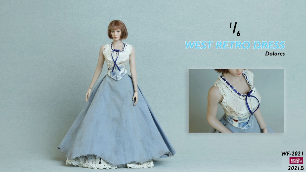 clothing - NEW PRODUCT: Wolford Toys: 1/6 Western Vintage Dress WF-2021AB 15514512