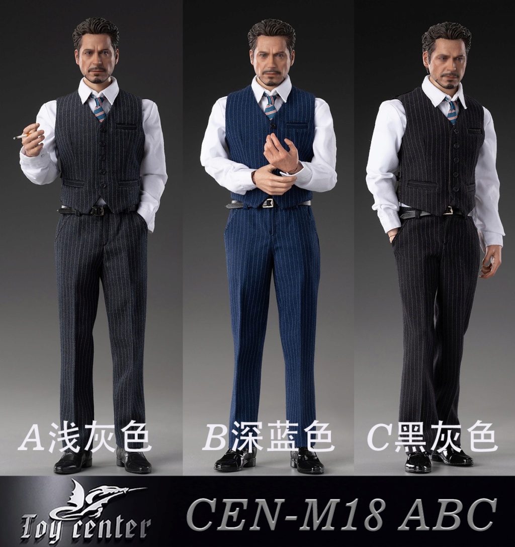 ToyCenter - NEW PRODUCT: Toy center: 1/6 British Gentleman Tony Striped Suit CEN-M18 Three Colors 15520710
