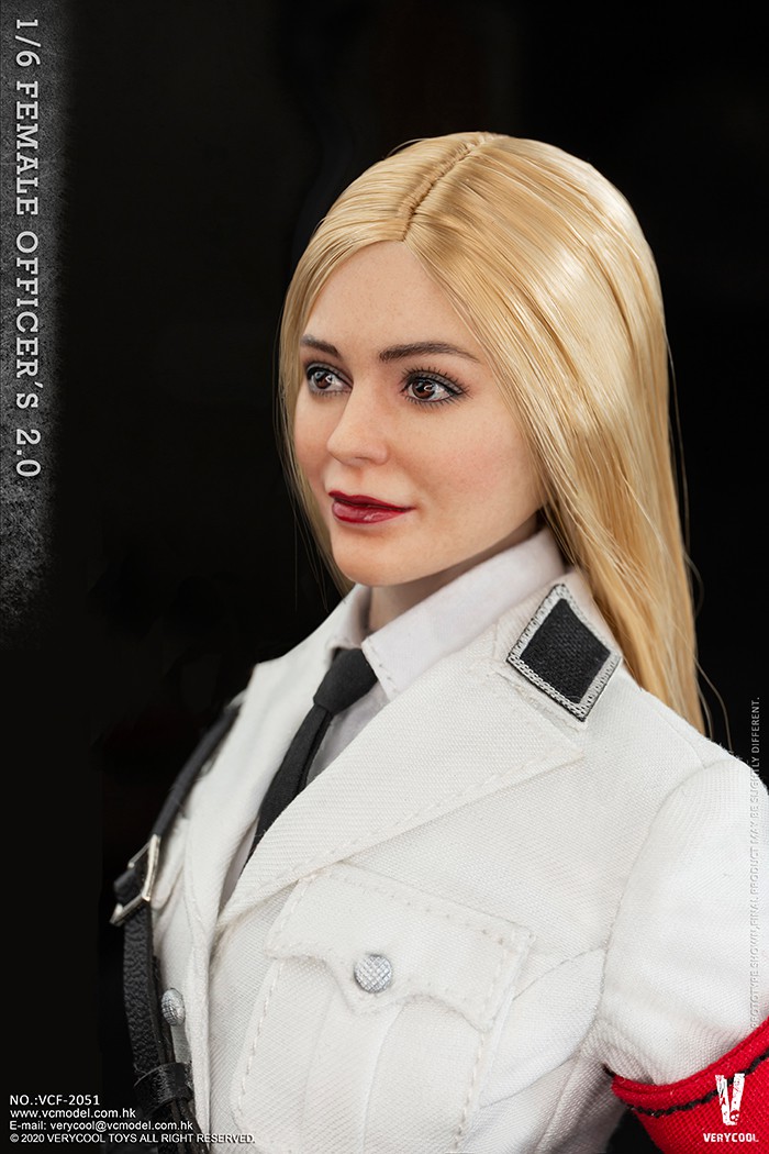 WWII - NEW PRODUCT: Verycool: 1/6 Female SS Officer 2.0 Female Army Officer 2.0 Action Figure (# VCF-2051) 15583910