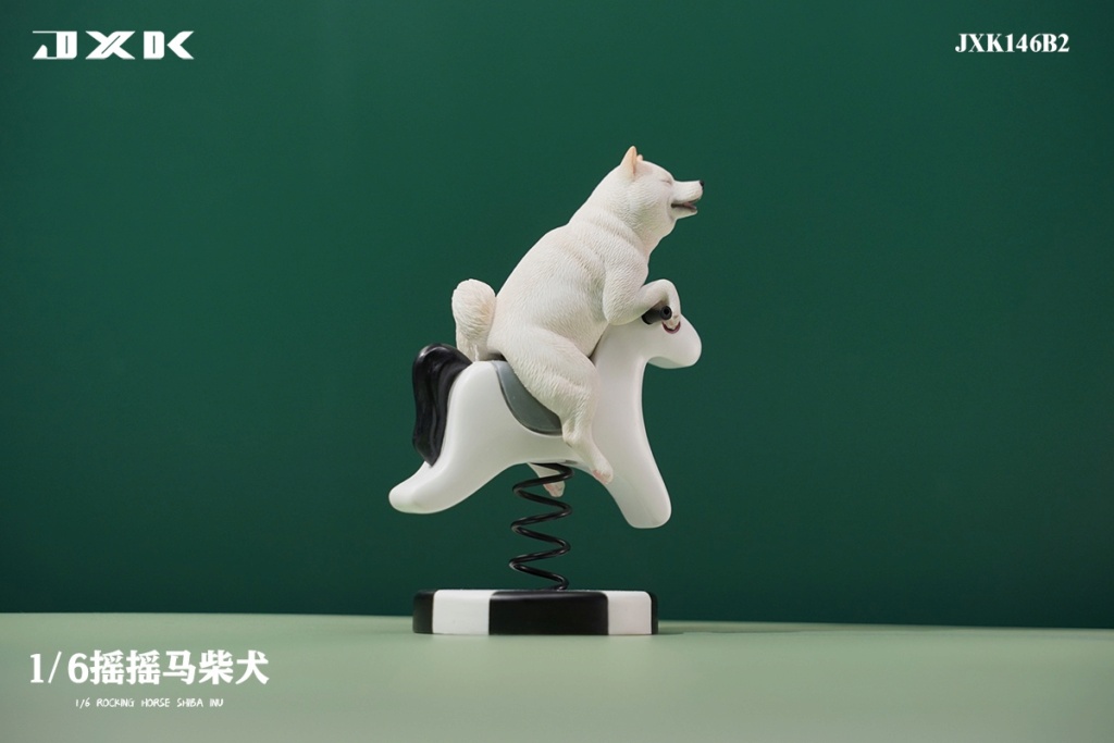 accessory - NEW PRODUCT: JXK Studio: 1/6 Rocking Horse Shiba Inu JXK146 15584712