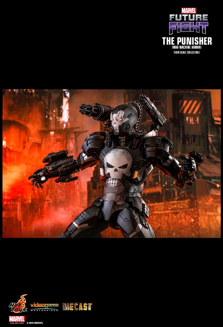 male - NEW PRODUCT: HOT TOYS: MARVEL FUTURE FIGHT THE PUNISHER (WAR MACHINE ARMOR) 1/6TH SCALE COLLECTIBLE FIGURE 1570