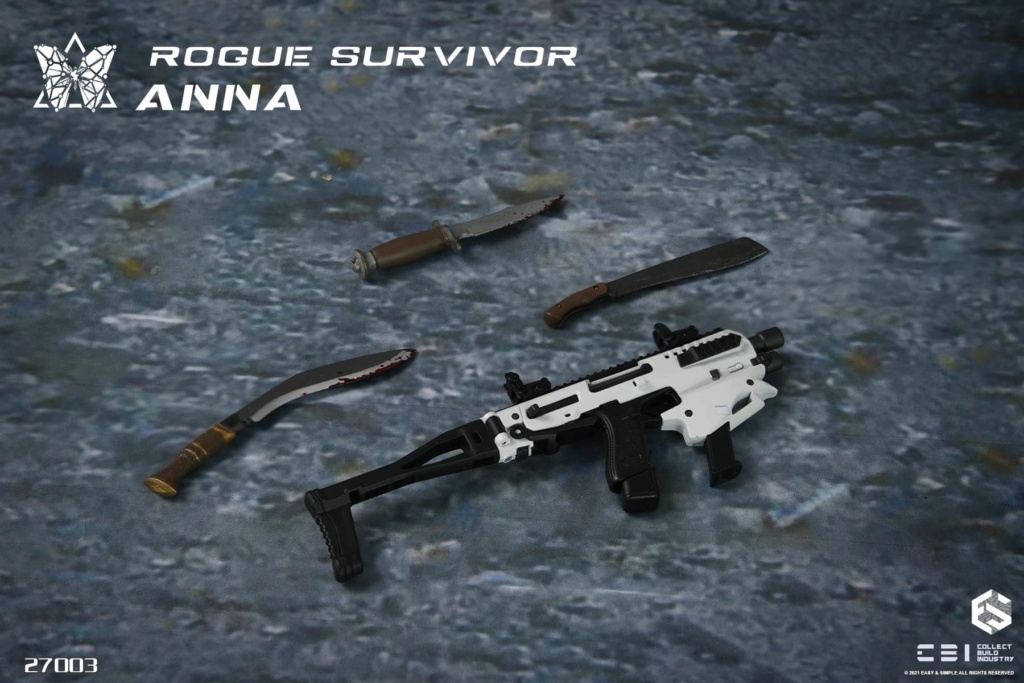 wolf - NEW PRODUCT: Easy&Simple 27003 1/6 Scale Rogue Survivor Anna 15719311