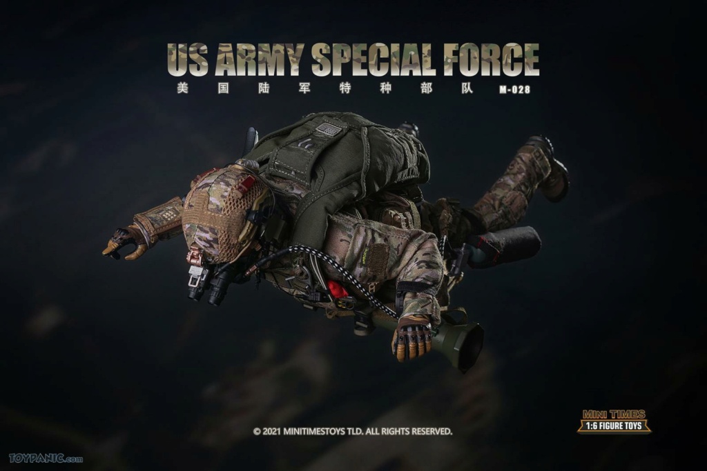 NEW PRODUCT: Mini Times Toys: 1/6 US Army Special Forces Paratrooper (MT-M028)  15720213