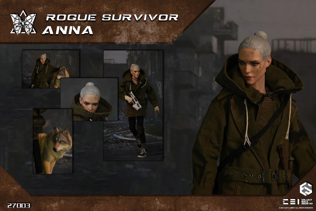 wolf - NEW PRODUCT: Easy&Simple 27003 1/6 Scale Rogue Survivor Anna 15724410