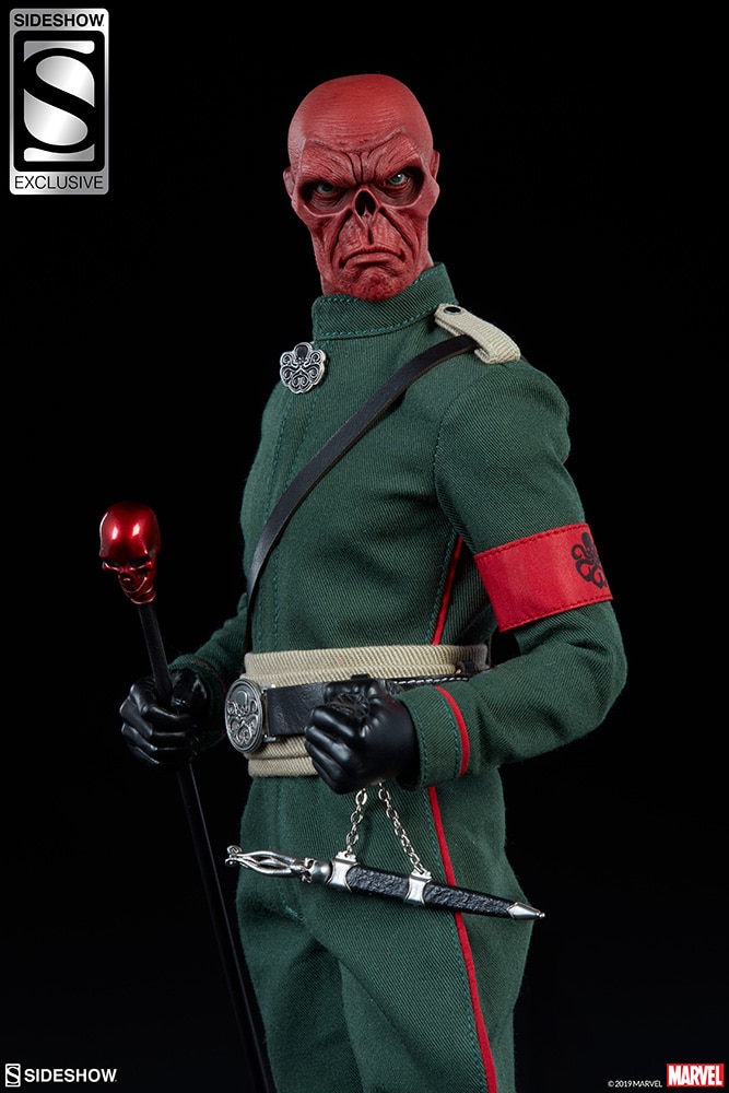 NEW PRODUCT: SIDESHOW COLLECTIBLES: Red Skull Sixth Scale Figure (standard "Collector Edition" & Exclusive Edition) 1581