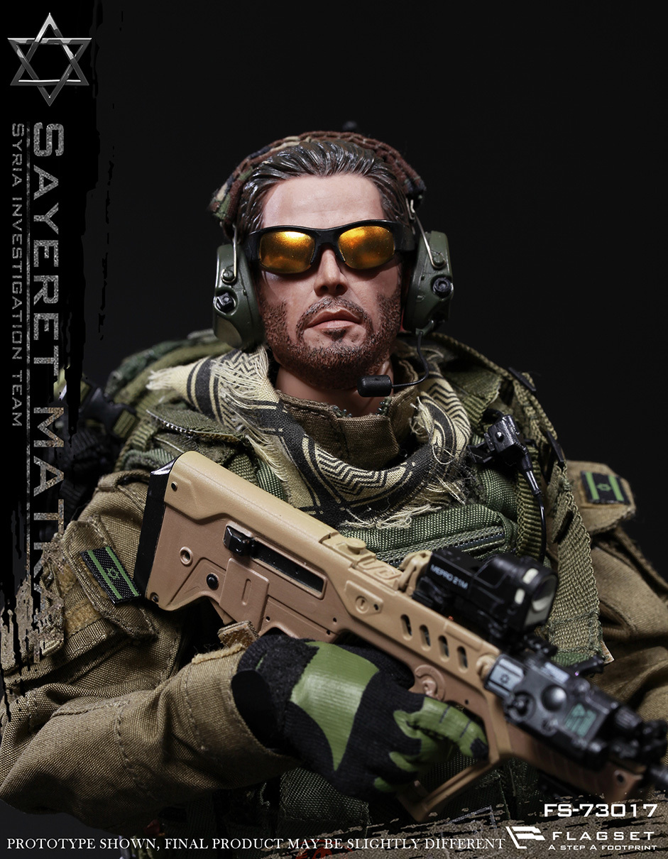 FlagSet - NEW PRODUCT: FLAGSET: [FS-73017] 1/6 Israel Wild Boy Special Force Sayeret Matkal Syria Infiltration 1585