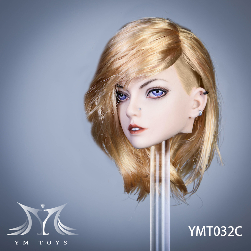 YMToys - NEW PRODUCT: YMTOYS: 1/6 Female hair transplanting head-Lola, Iser, Suer, Alice-three models 16013310