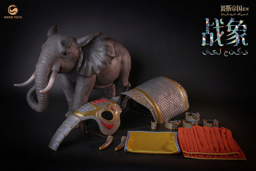 NEW PRODUCT: HengToys: 1/6 Persian Empire Series-Elephant Soldier Centurion (PE-005) & War Elephant 16023913