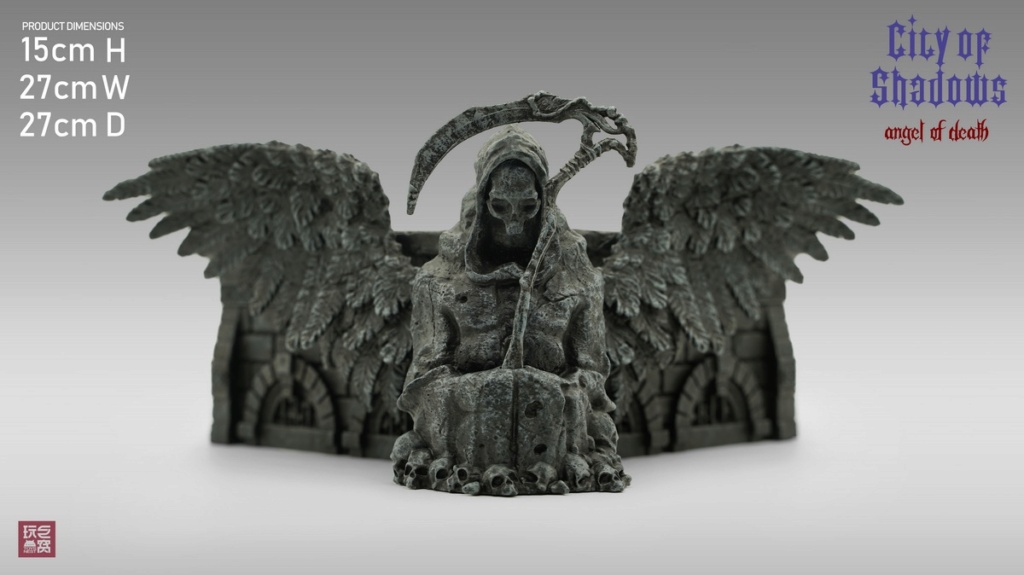 PlayGiantDen - NEW PRODUCT: Play The Giant Den ToysNest: City of Shadows Statue-level Platform -- Knight & Angel of Death【1/6, 1/12 Universal】 16043610