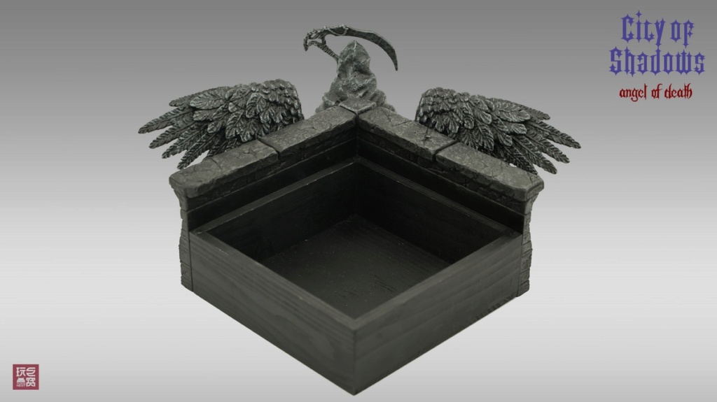 PlayGiantDen - NEW PRODUCT: Play The Giant Den ToysNest: City of Shadows Statue-level Platform -- Knight & Angel of Death【1/6, 1/12 Universal】 16045010