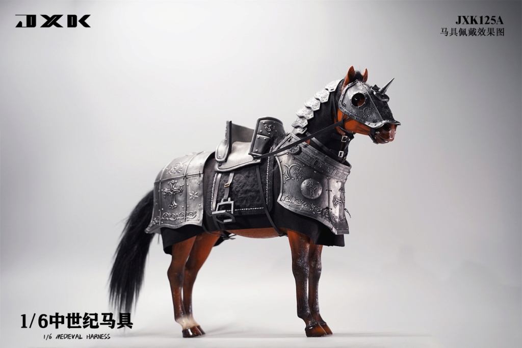 NEW PRODUCT: JXK Studio: 1/6 Medieval Harness (for Horses) (JXK125) [Harness only] 16113611