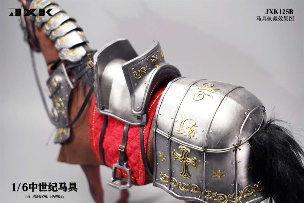 NEW PRODUCT: JXK Studio: 1/6 Medieval Harness (for Horses) (JXK125) [Harness only] 16113910