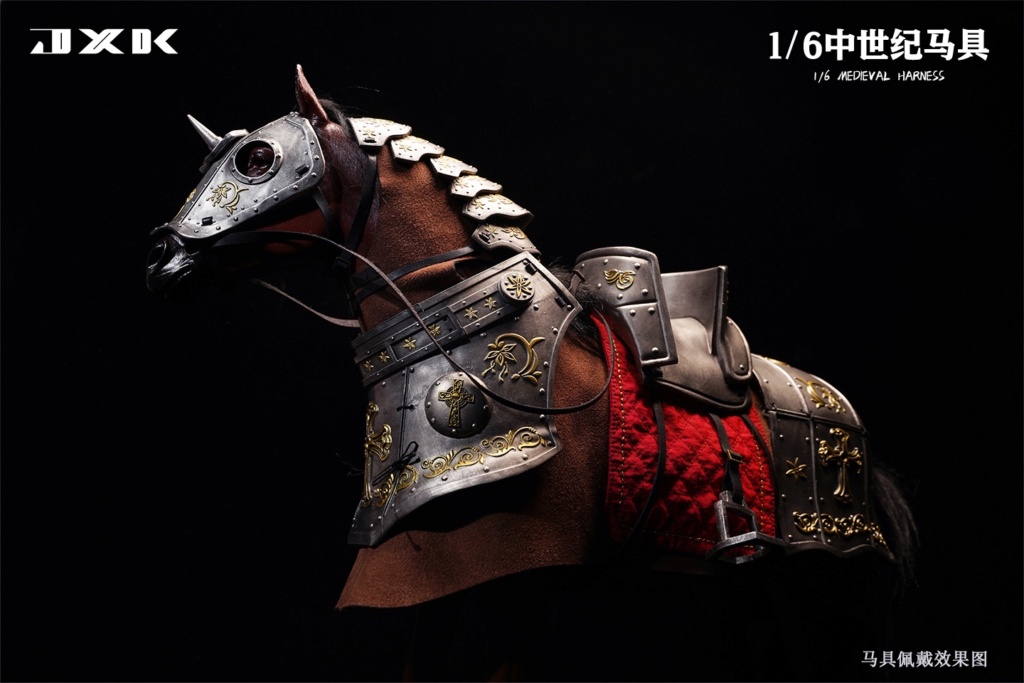 NEW PRODUCT: JXK Studio: 1/6 Medieval Harness (for Horses) (JXK125) [Harness only] 16114210