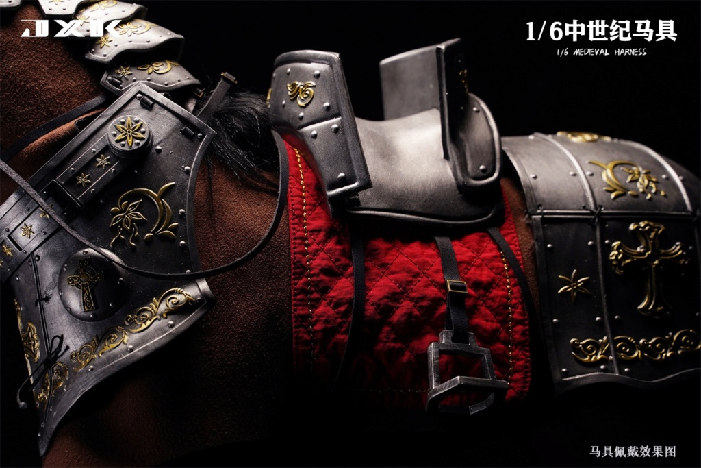 NEW PRODUCT: JXK Studio: 1/6 Medieval Harness (for Horses) (JXK125) [Harness only] 16114311