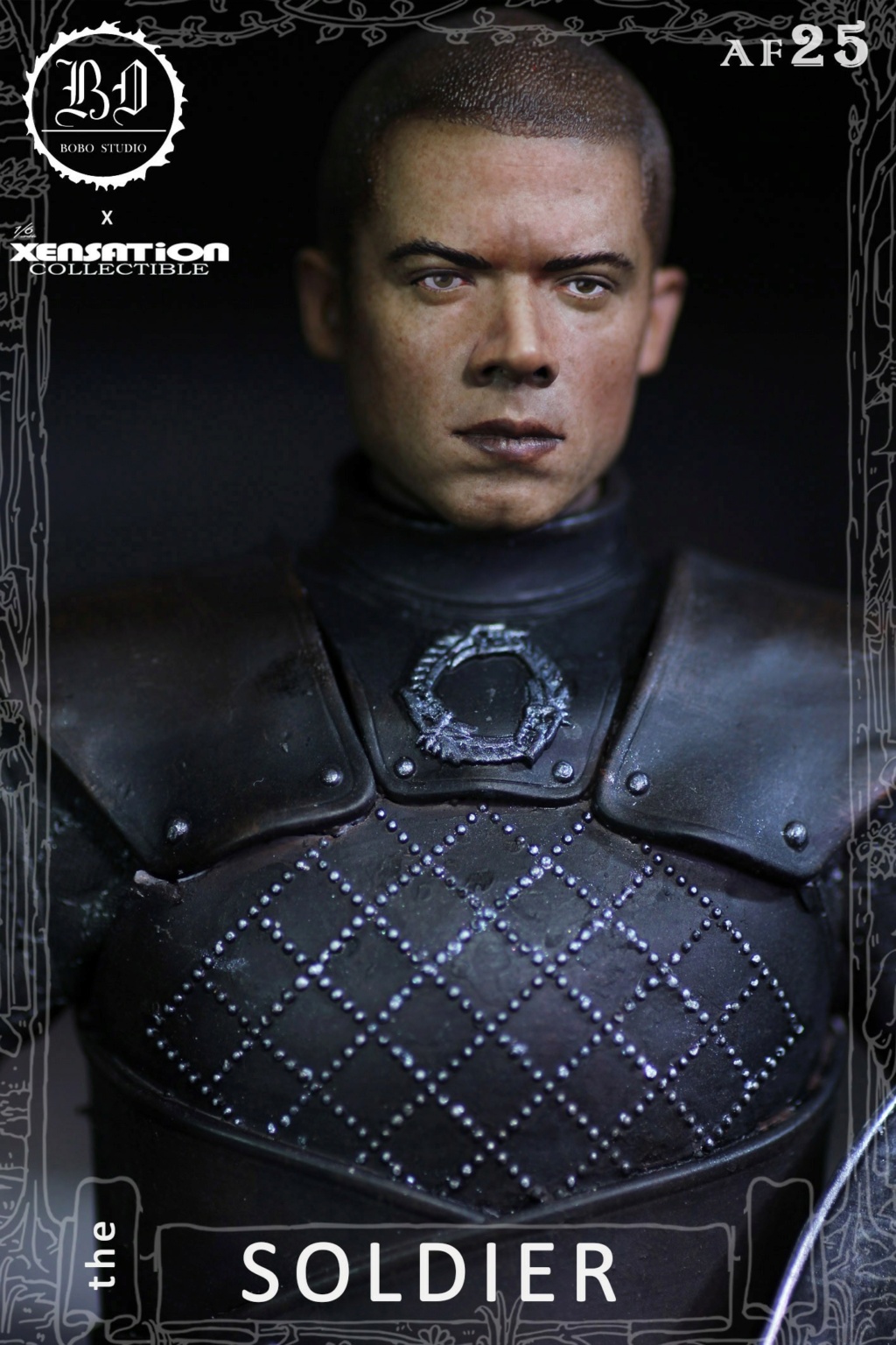 cableTV-based - NEW PRODUCT: Xensation Collectible & BoBo Studio: 1/6 Grey Worm Soldier Collectible Doll AF25 16132010