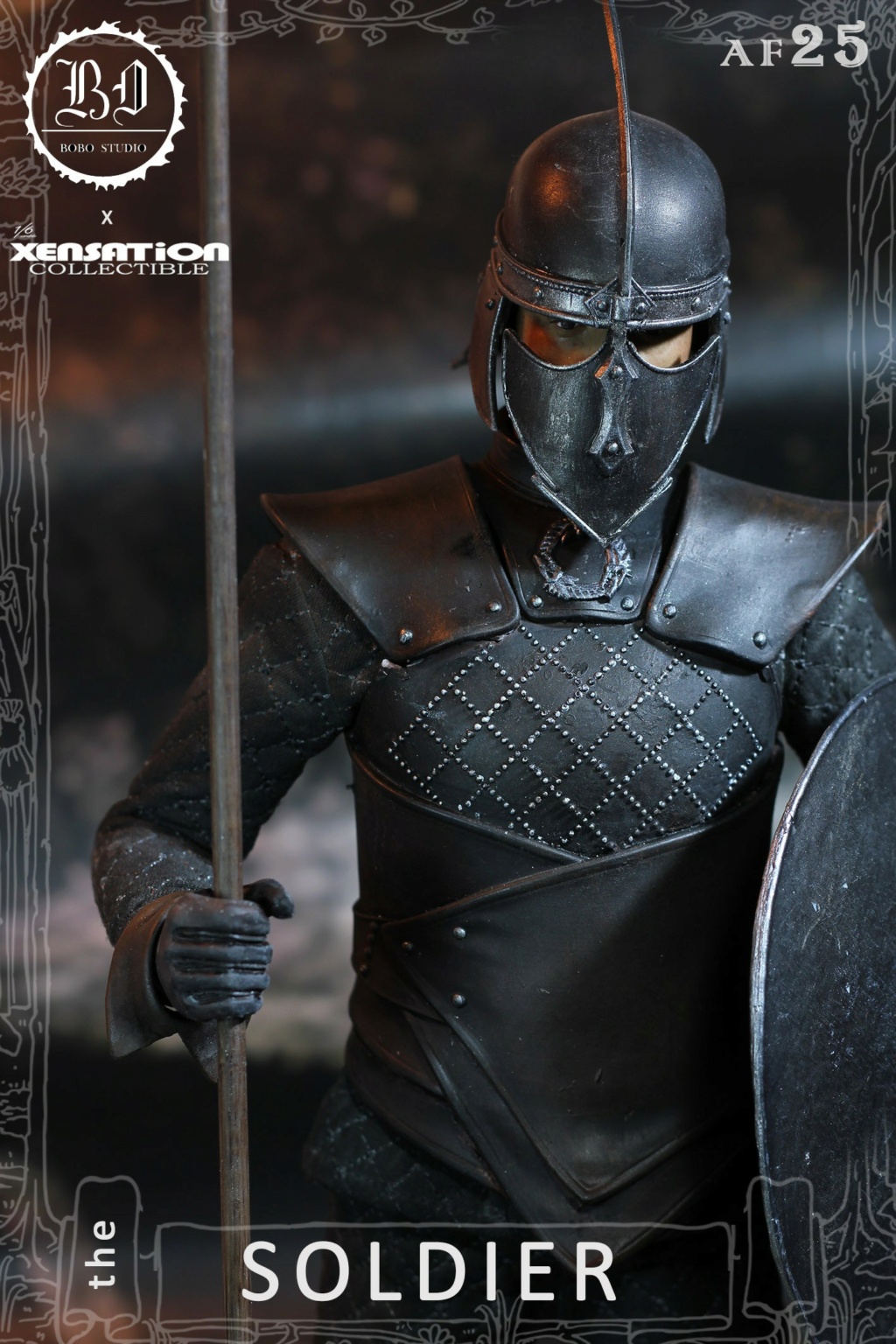 cableTV-based - NEW PRODUCT: Xensation Collectible & BoBo Studio: 1/6 Grey Worm Soldier Collectible Doll AF25 16134710