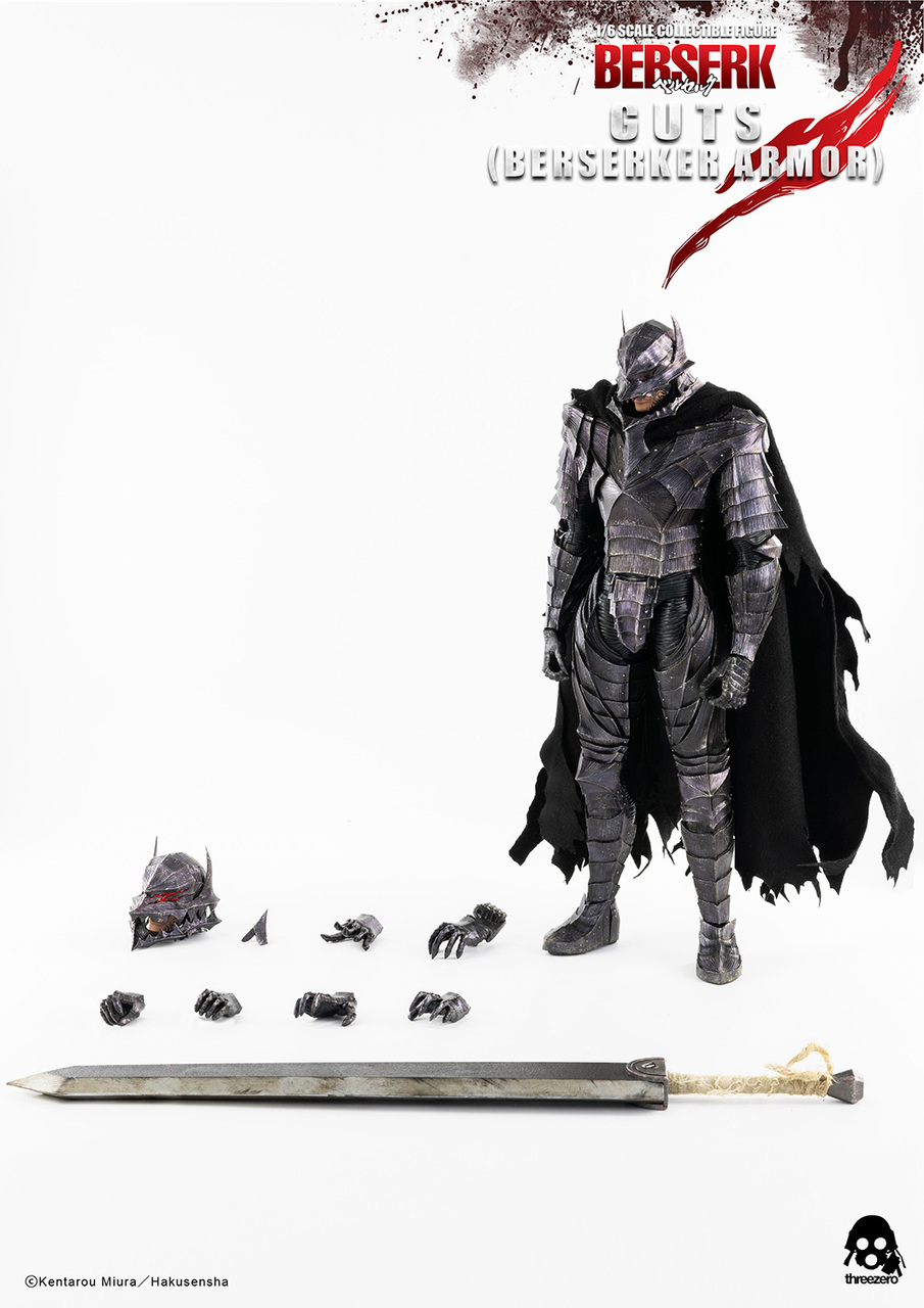 ThreeZero - NEW PRODUCT: THREEZERO: BERSERK GUTS BERSERKER ARMOR 1/6 SCALE ACTION FIGURE 16154