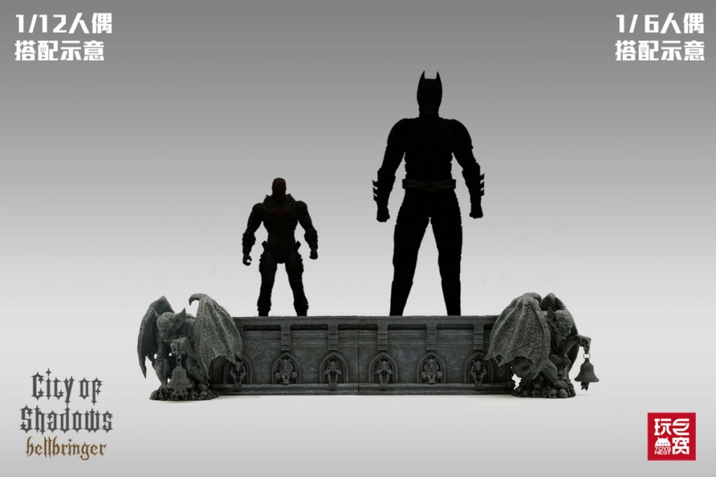 accessory - NEW PRODUCT: ToysNest: City of Shadows Series - Hell Bringer Statue Platform [Can be matched with multiple proportions] 16160210