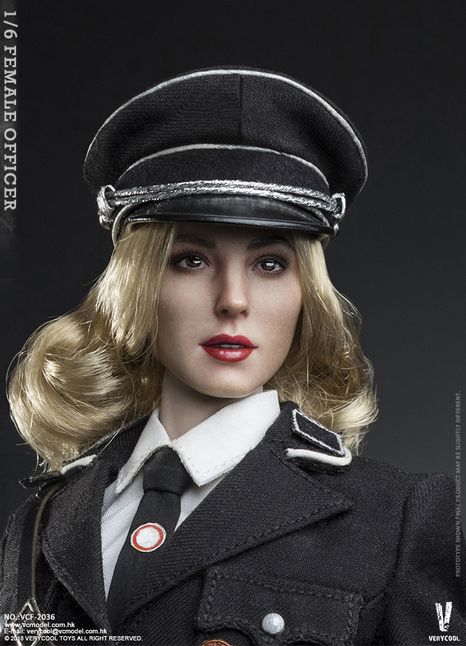 reissue - NEW PRODUCT: VERYCOOL: 1/6 Female Officer Action Figure (VCF-2036 #) (Re-Issue) 16174011