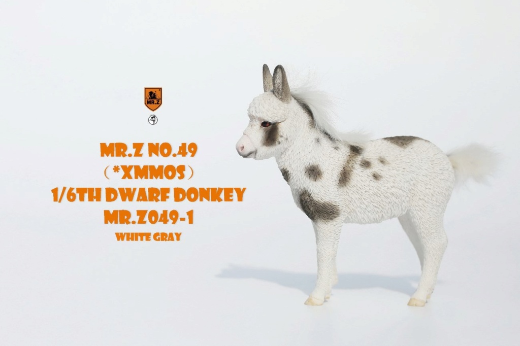 Accessory - NEW PRODUCT: Mr. Z: 1/6 Dwarf Donkey simulation animal 49th-6 colors 16181510