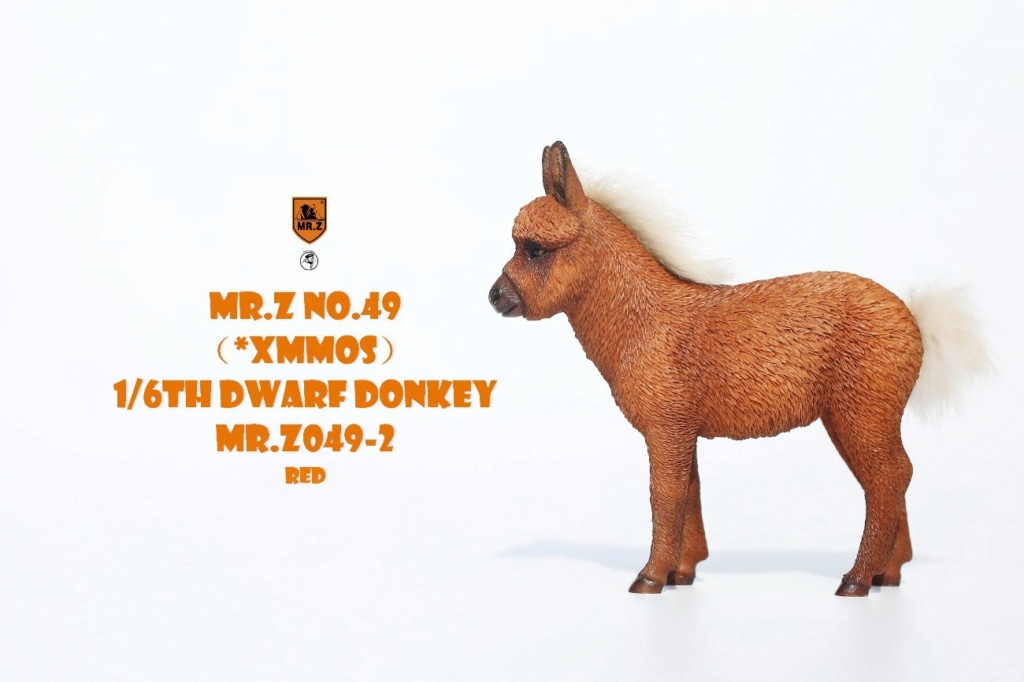 Accessory - NEW PRODUCT: Mr. Z: 1/6 Dwarf Donkey simulation animal 49th-6 colors 16183811