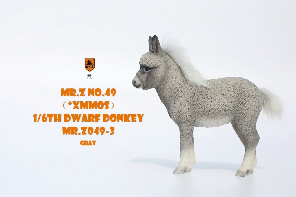 Mr - NEW PRODUCT: Mr. Z: 1/6 Dwarf Donkey simulation animal 49th-6 colors 16191013