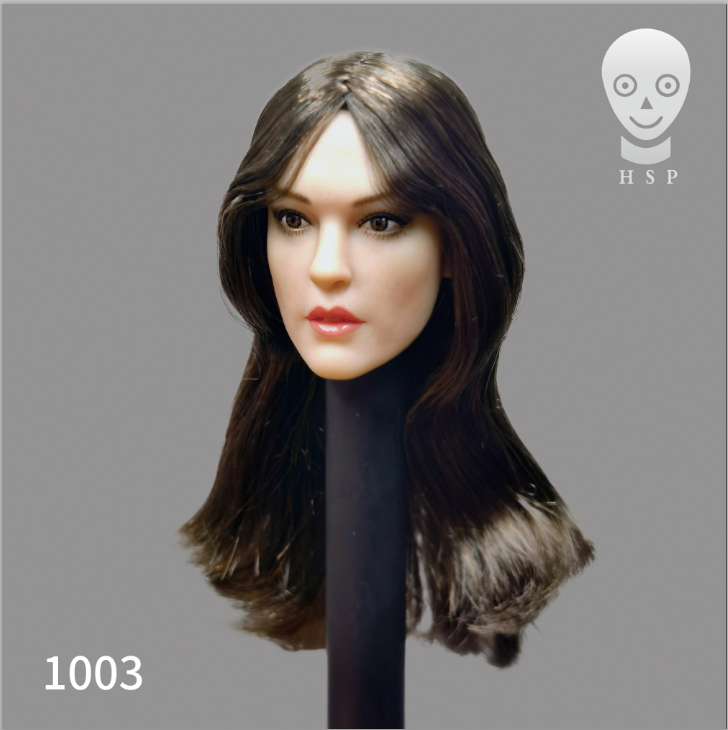 HSPToys - NEW PRODUCT: HSPToys: 1/6 European Hair Transplant Beauty Head Sculpture (#1003-1006) [4 models in total] 16195610